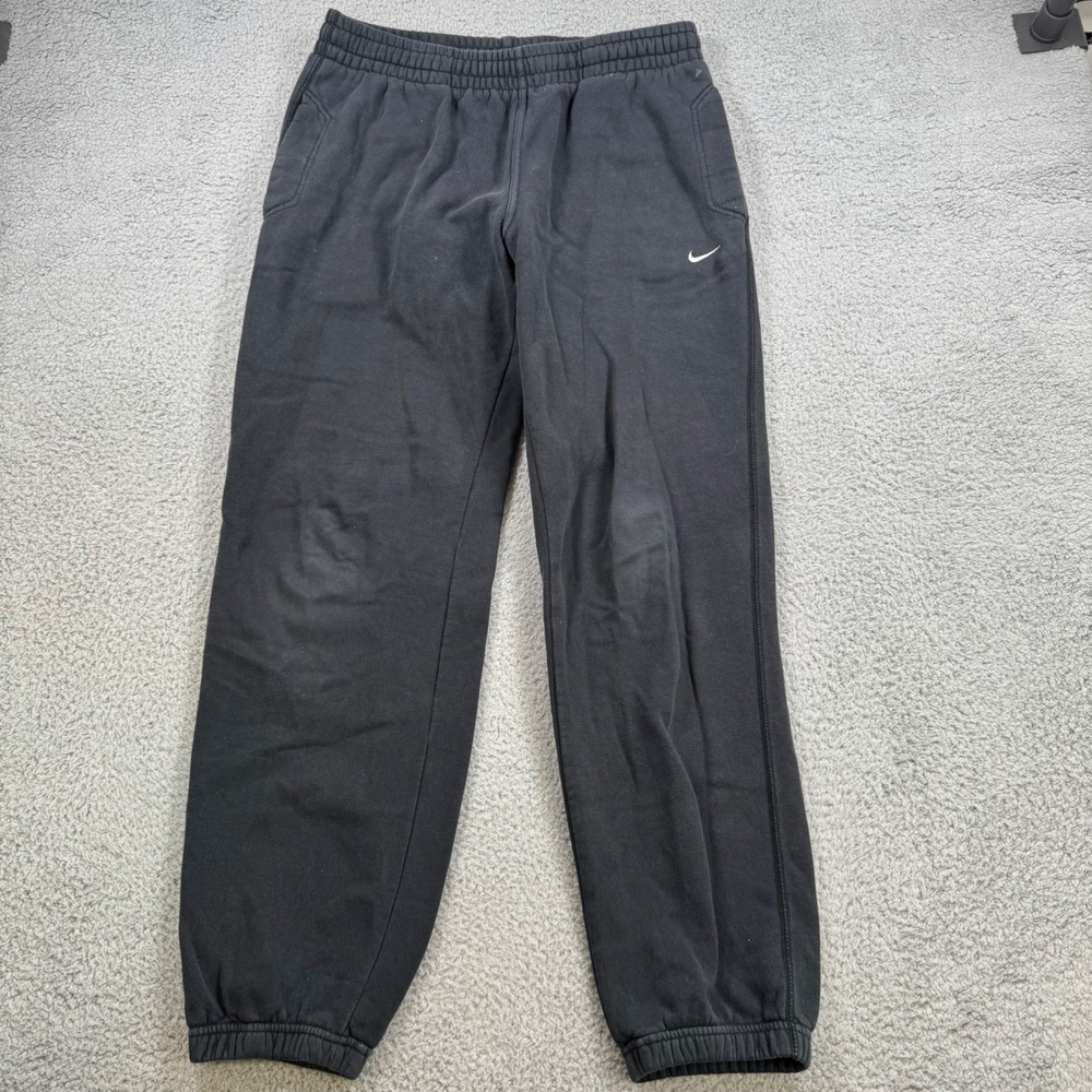 Nike Men's Black Sweatpants Joggers Athletic Comfort‎ Size M